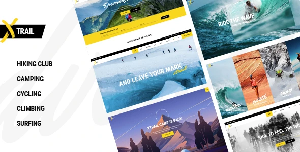 Xtrail – Extreme Sports and Outdoors WordPress Theme