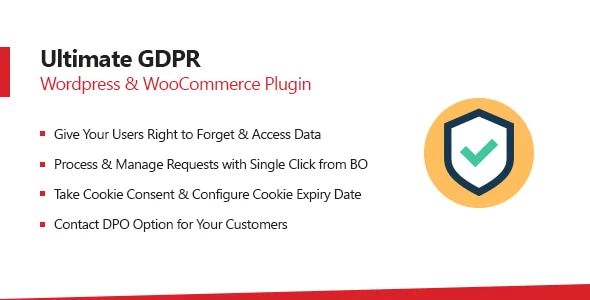 Ultimate GDPR Compliance Plugin for WordPress & WooCommerce