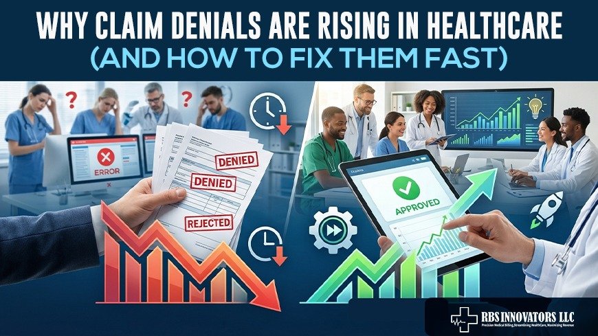 Why Claim Denials are Rising in Healthcare (And How to Fix Them Fast)
